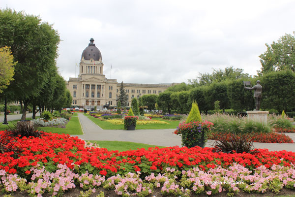 legislature and flowers