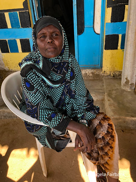 older woman seated 1