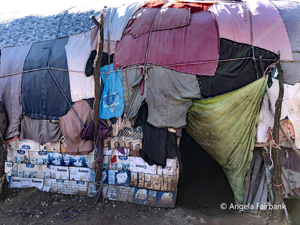 close up of outside of house