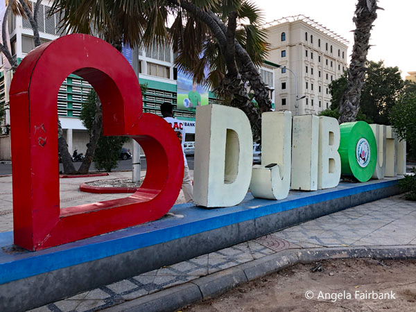 I love Djibouti sign