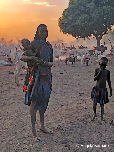 mundari camp scene 8