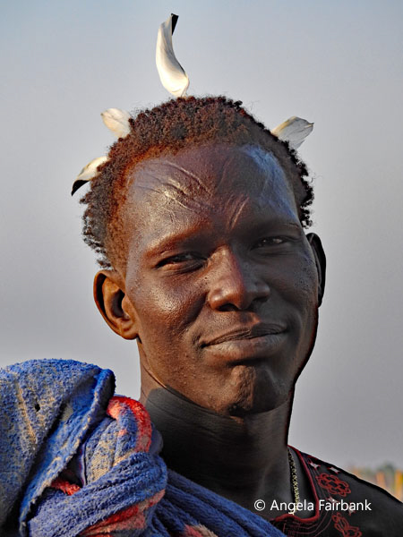 mundari camp scene 101