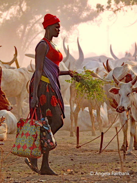 mundari camp scene 105