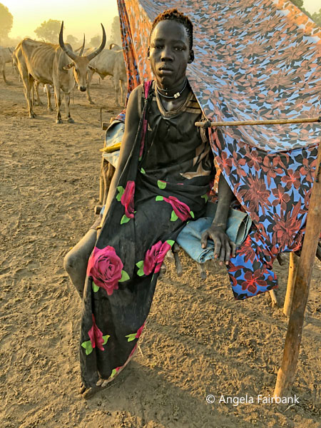 mundari camp scene 70