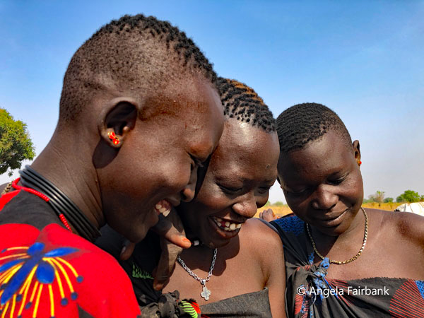 mundari camp scene 83
