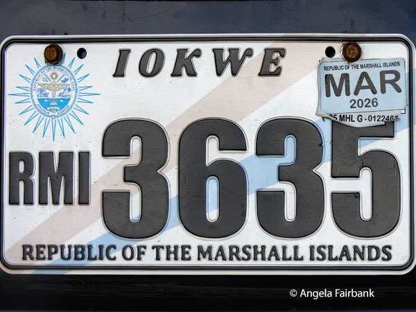 RMI lience plate