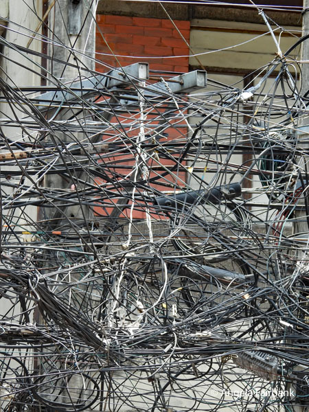 wiring system in Chinatown