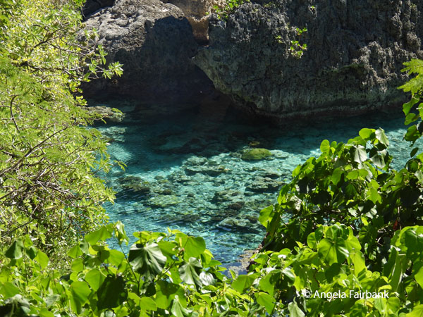 turquoise water