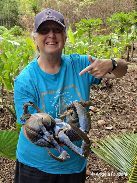 me with coconut crab