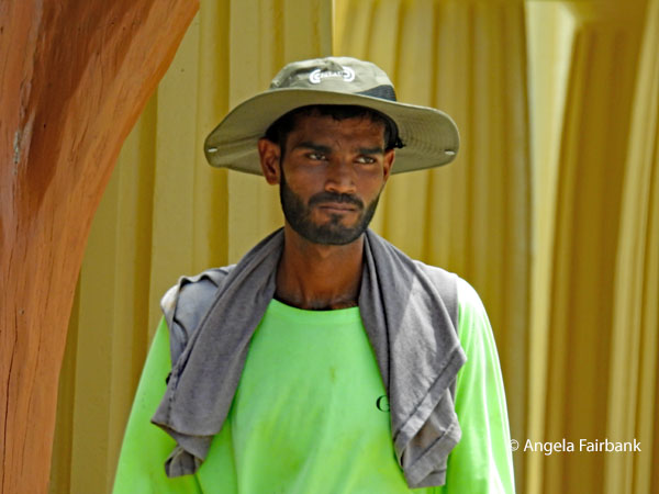 garden worker at government centre