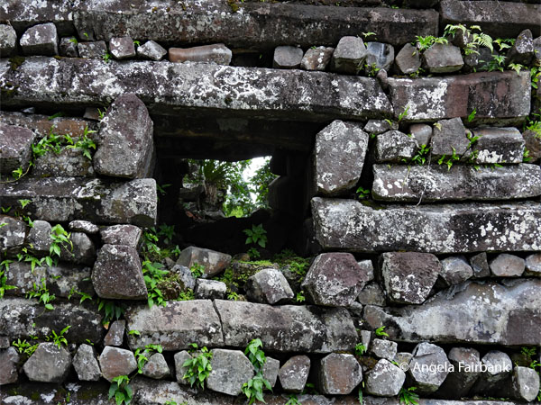 Nan Madol window