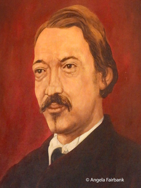 painting of RLS 1