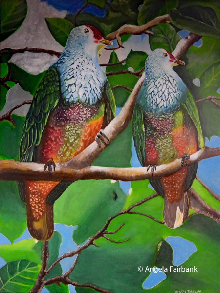 painting 5 at EFKS Musuem School of Fine Arts