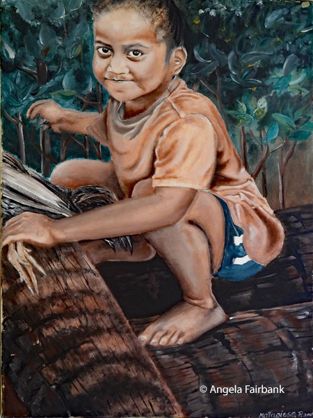 painting 8 at EFKS Musuem School of Fine Arts