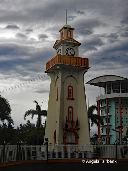 Apia town clock tower