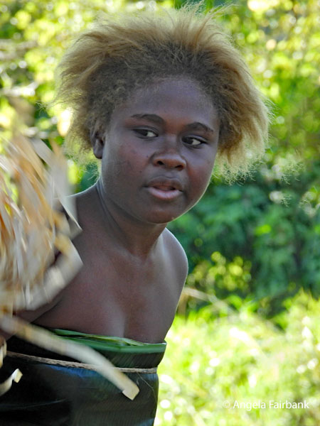 young woman dancing