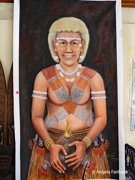 painting in museum