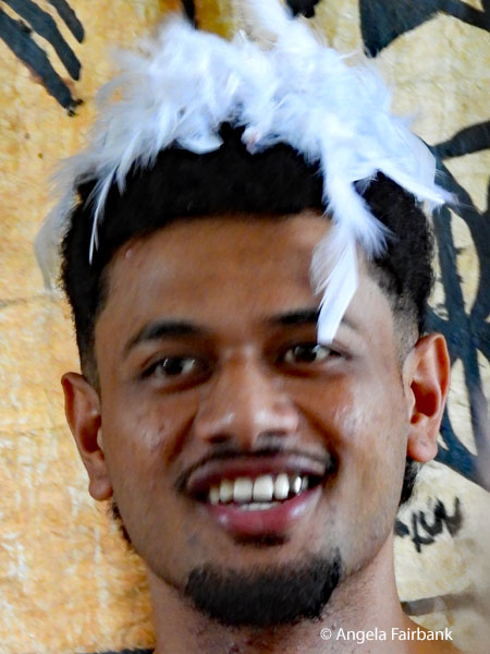 male dancer face