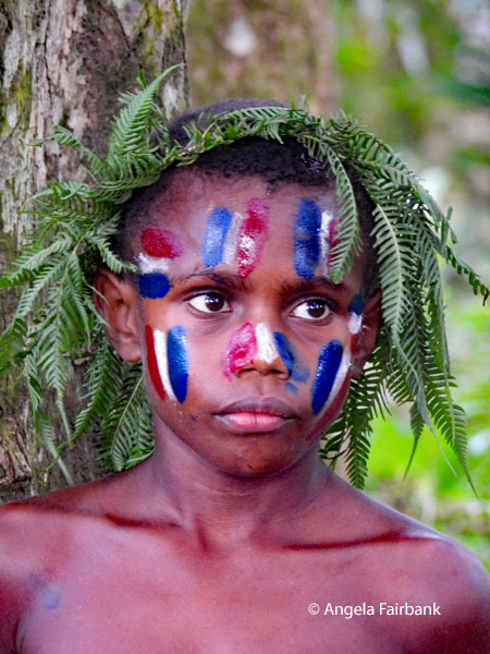 boy with painted face 1