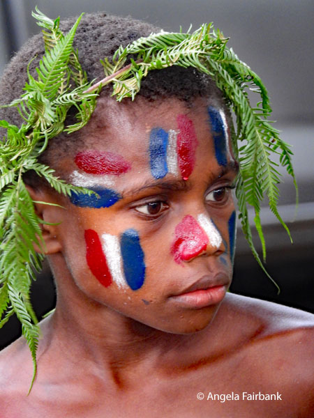 boy with painted face 2