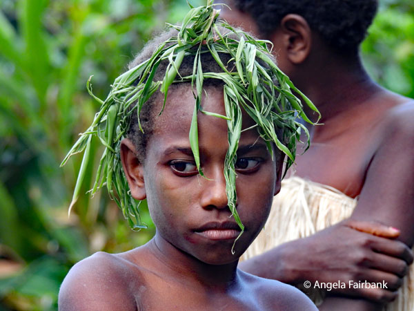 boy with grass headdress 1