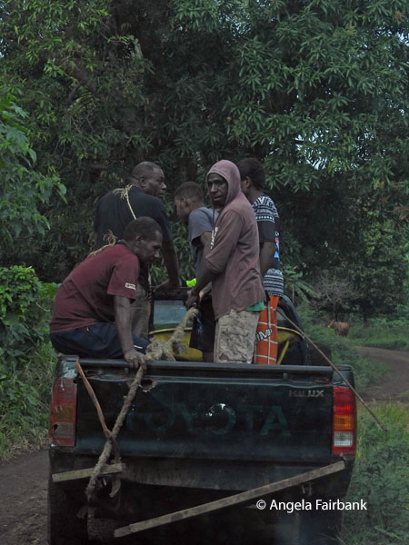 boys in back of truck