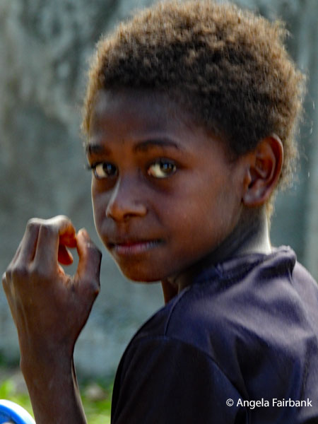 boy in dark blue t-shirt