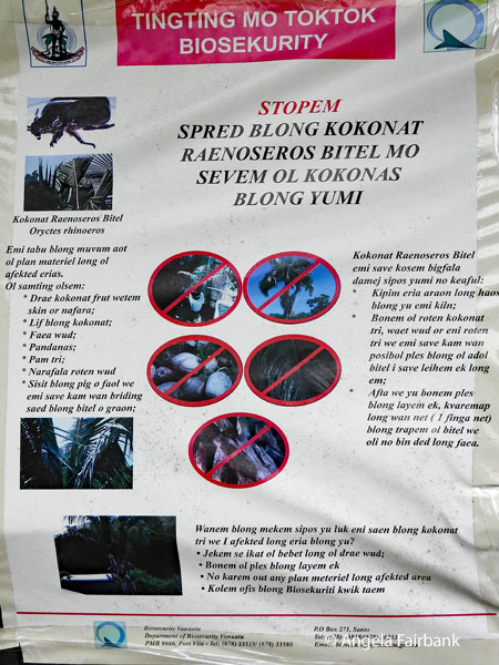 biosecurity notice in Bismala