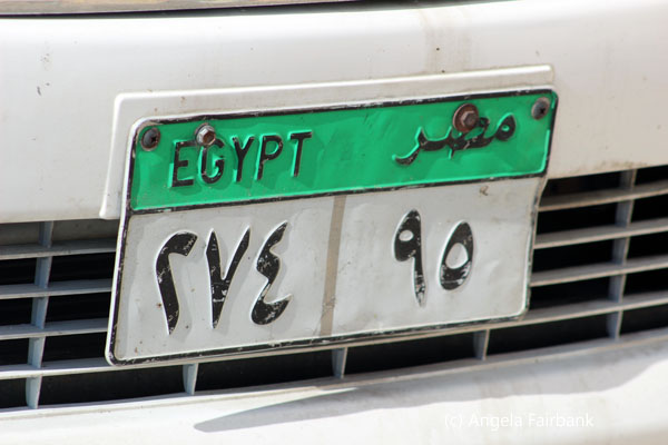 licence plate