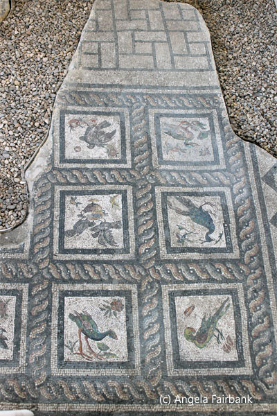 mosaic floor