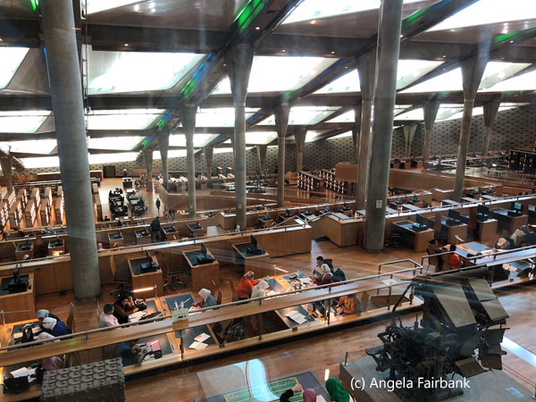 library inside