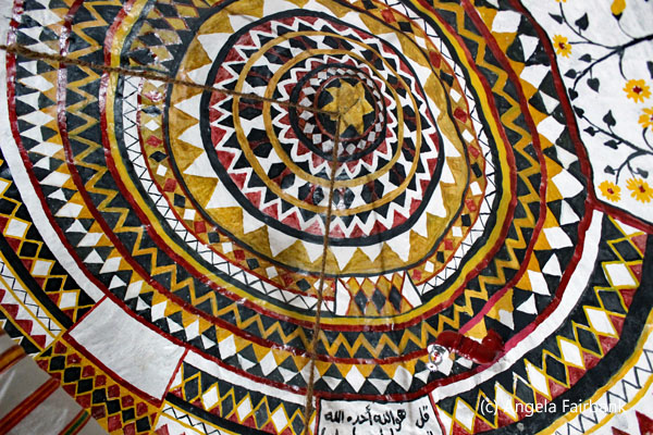 decorated ceiling
