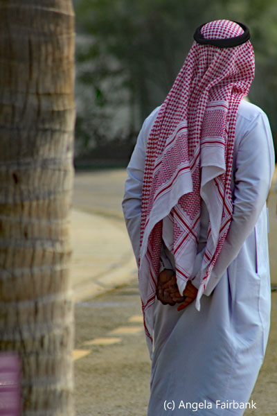 back of man