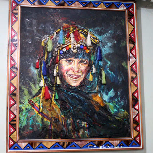 painting of tribal woman 2