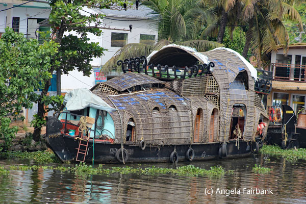 typical houseboat