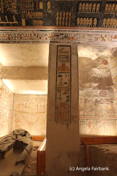Ramses tomb art 6 plus sacophogus
