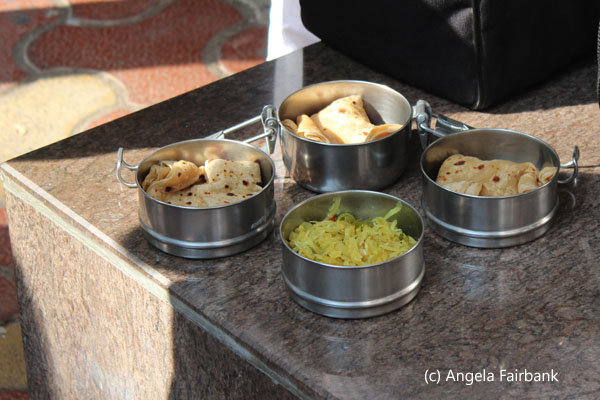 tiffin tin four sections