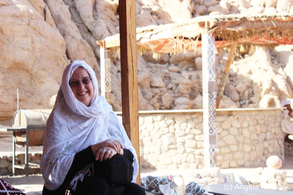 me in bedouin camp