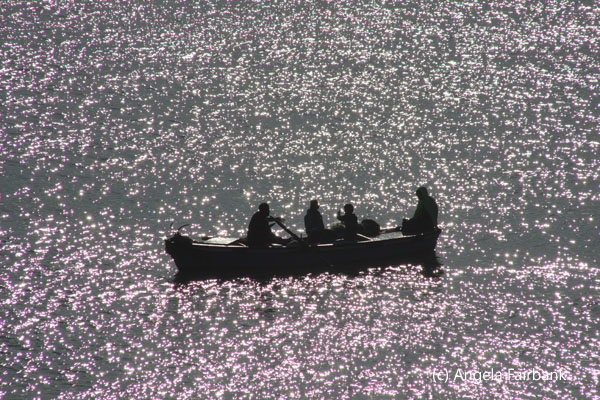 fishers in sun